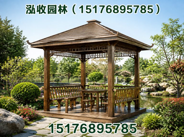 三明防腐木展示图